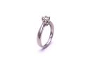 Platinum Diamond Solitaire Ring