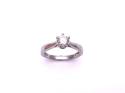 Platinum Diamond Solitaire Ring