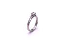 Platinum Diamond Solitaire Ring