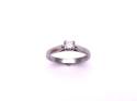 Platinum Diamond Solitaire Ring