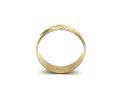 9ct Yellow Gold Patterned Wedding Ring