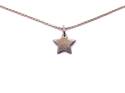 9ct Yellow Gold Star Pendant & Chain