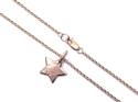 9ct Yellow Gold Star Pendant & Chain