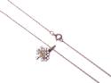 9ct CZ Tree Of Life Pendant & Chain