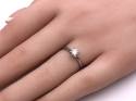 Platinum Diamond Solitaire Ring