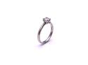 Platinum Diamond Solitaire Ring