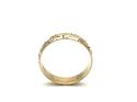 9ct Yellow Gold Patterned Wedding Ring