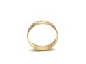 9ct Yellow Gold Patterned Wedding Ring