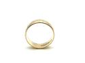 9ct Yellow Gold Patterned Wedding Ring