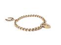 9ct Horseshoe Charm Bracelet