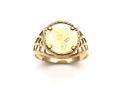 9ct Yellow Gold Coin Ring