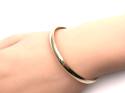 9ct Yellow Gold Solid Bangle