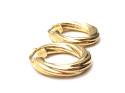 9ct Yellow Gold Hoop Earrings