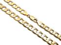 9ct Yellow Gold Solid Curb Chain