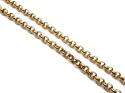 9ct Yellow Gold Solid Belcher Chain