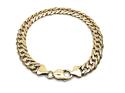 9ct Yellow Gold Double Curb Bracelet