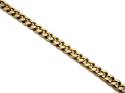 9ct Yellow Gold Solid Curb Bracelet