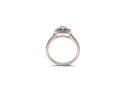 18ct Double Halo Diamond Ring 0.50ct