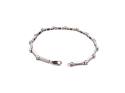 9ct White Gold Diamond Bracelet 0.15ct