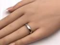 Platinum Diamond Wedding Ring 4mm