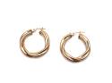 9ct Yellow Gold Hoop Earrings