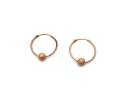 9ct Yellow Gold Sleeper Earrings