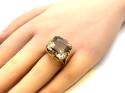 18ct Smokey Quartz Solitaire Ring