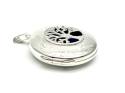 Silver Round Tree Of Life Locket Pendant