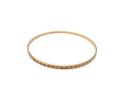 9ct Yellow Gold Patterned Bangle