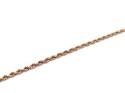 9ct Yellow Gold Rope Bracelet 7.5 inch