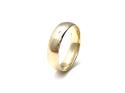 9ct Yellow Gold Plain Wedding Ring 6mm