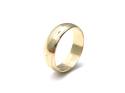 9ct Yellow Gold Plain Wedding Ring 6mm