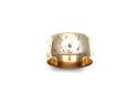 9ct Yellow Gold Patterned Wedding Ring