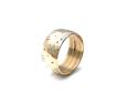 9ct Yellow Gold Patterned Wedding Ring