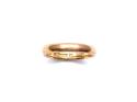 An Old 22ct Yellow Gold Wedding Ring London 1928