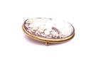 9ct Yellow Gold Cameo Brooch