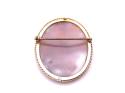 9ct Yellow Gold Cameo Brooch