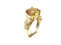 9ct Citrine Solitaire Ring