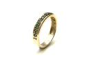 9ct Tsavorite Eternity Ring