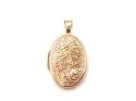 9ct Yellow Gold Locket Pendant