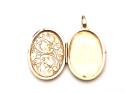 9ct Yellow Gold Locket Pendant