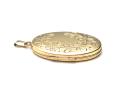 9ct Yellow Gold Locket Pendant