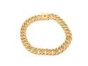 18ct Fancy Rope Bracelet 7.5 inch