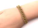 18ct Fancy Rope Bracelet 7.5 inch