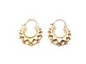 9ct Yellow Gold Baby Creole Earrings