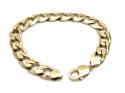 9ct Yellow Gold Curb Bracelet 8.5 inch