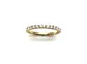 9ct Yellow Gold Diamond Eternity Ring 0.33ct