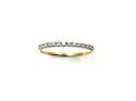 9ct Yellow Gold Diamond Eternity Ring 0.15ct