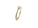 9ct Yellow Gold Diamond Bobble Solitaire Ring