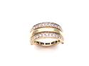 9ct Diamond Pave Reversible Ring 1.00ct